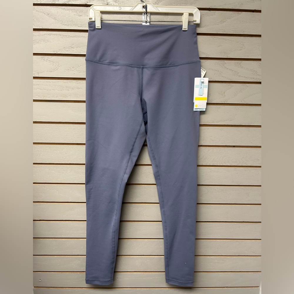 Zella Women's High-Waist Leggings in Dusty Blue